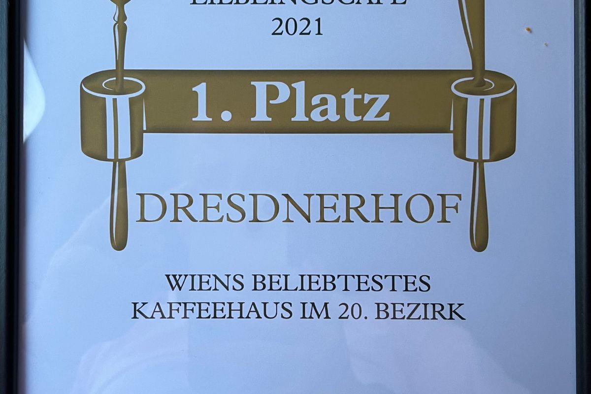 Auszeichnung Lieblingskaffee